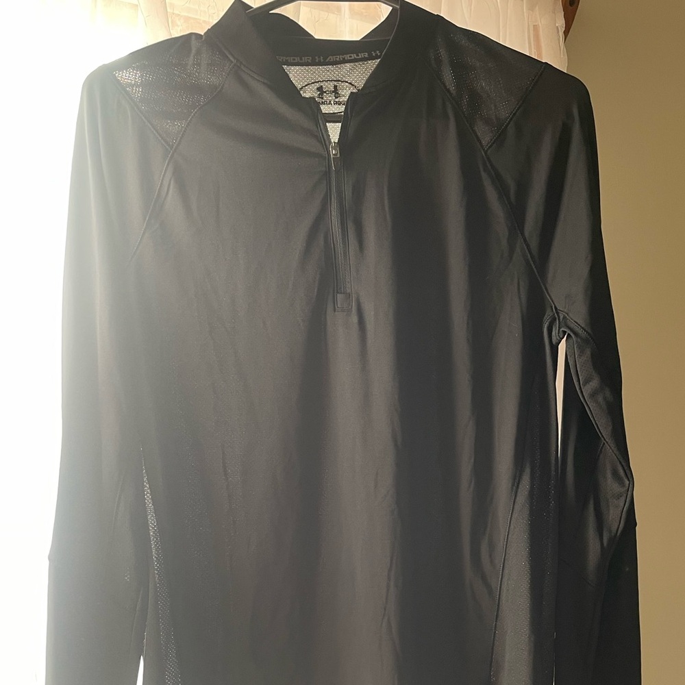 Under Armour Black Quarter Zip Pullover